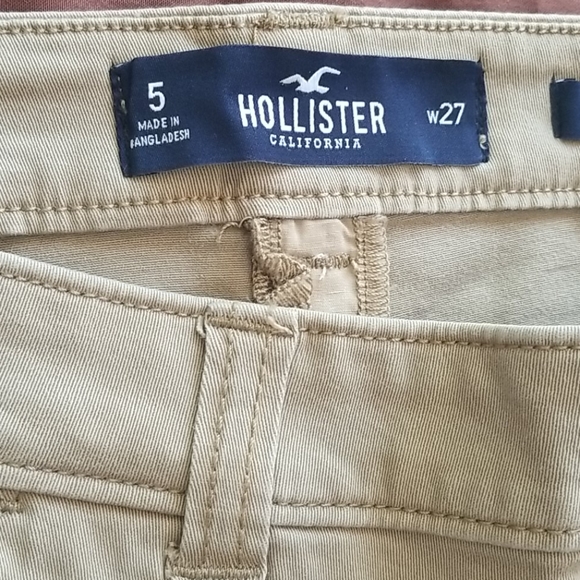 NWT Hollister Women khaki/tan Shorts size 5 - Picture 6 of 6